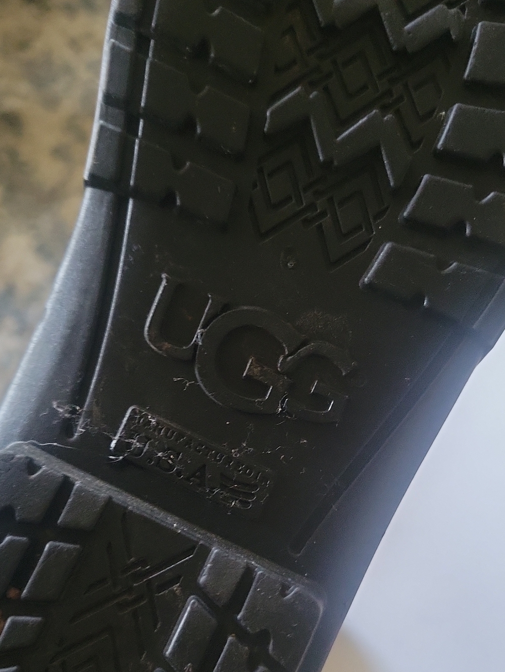 UGG Tan and Black Leopard-Print Rain Boots - Picture 5 of 8